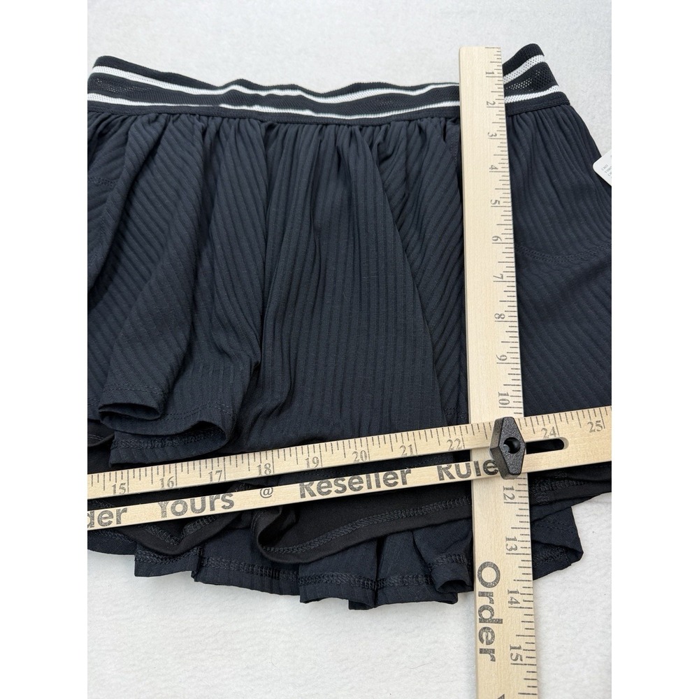 Free People Movement Sultry Skort Black Large NWT Tennis Golf ($78 Retail) - Picture 4 of 10
